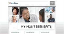 Desktop Screenshot of mymontebenefits.com